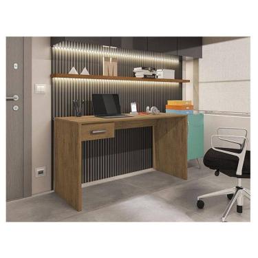 Imagem de Mesa Para Computador Ambiente Gávea Com Gaveta Freijó - Móveis Leão