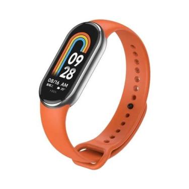 Imagem de Pulseira De Silicone Xiaomi Mi Band 10 9 8 NFC Esportiva De Borracha A