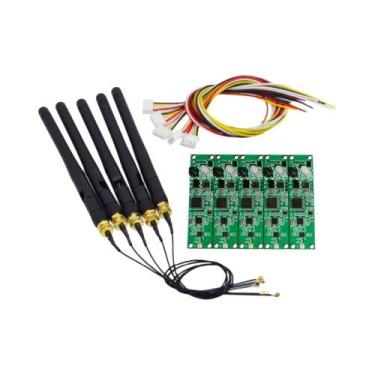 Imagem de Módulo PCB Transmissor E Receptor DMX512 Sem Fio 2 Em 1 Para Luz De Pa
