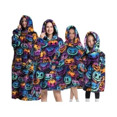 Imagem de Moletom Feminino Oversized Com Capuz De Sherpa, Quente E Aconchegante,