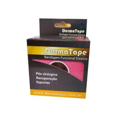 Imagem de Bandagem Funcional Elástica Kinesiotape 5m x 5cm - Derma Tape - Dermat
