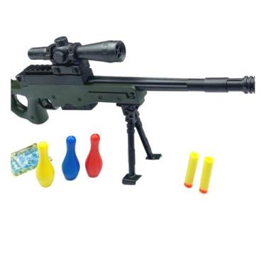 Imagem de Arma De Brinquedo Fuzil M16 Gel Tiro ao Alvo - DDG TOYS