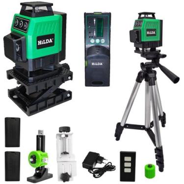 Imagem de Nível A Laser 16 Linhas 2 Baterias Com Receptor De Linha A Laser, Trip