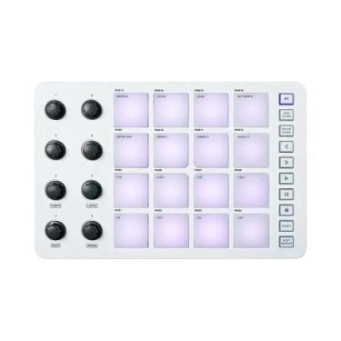 Imagem de Controlador MIDI Sem Fio USB M-VAVE SMK-25 pro Com 25 Teclas, 8 Pads, 