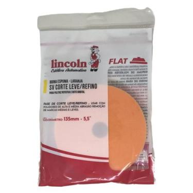Imagem de Boina Espuma Laranja Flat 6 Pol Corte Leve Refino Lincoln - Lincoln Es
