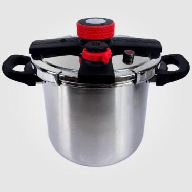 Imagem de Panela de Pressão Inox SecureLock Pro Extream Indução e Gás - 6.2L 4.5