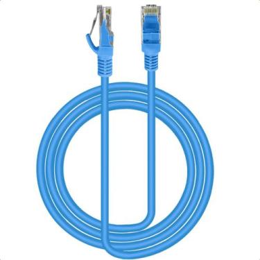 Imagem de Cabo Ethernet RJ45 3 Metros Para Roteador Computador e Modem Rede Loca