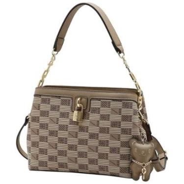 Imagem de Bolsa Feminina Elegante Chaveiro Urso Moda Estilo Chenson-Feminino