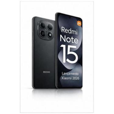 Imagem de Smartphone Xiaomi Redmi Note 15 256GB 8GB Ramboost Lançamento 2026 Câm