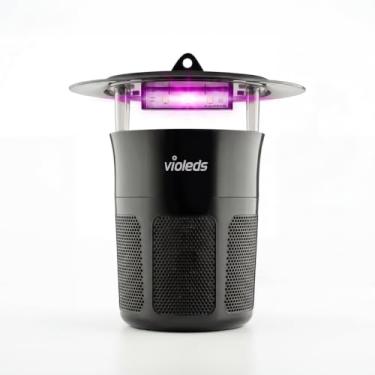 Imagem de Armadilha eletrônica para mosquitos MOSCLEAN MQHN12, tecnologia UV Violeds, 12x mais eficaz – silenciosa e segura, sem químicos, ideal para ambientes internos e bivolt