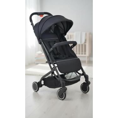 Imagem de Carrinho de Passeio Reclinável para Bebês Preto - Congratulations Stor