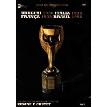 Imagem de Coleção Copa do Mundo Fifa: Uruguai 1930; Itália 1934; França 1938 e Brasil 1950