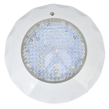 Imagem de Diydeg Luz de LED para piscina, AC12V 9W IP68 à prova d'água, sem reflexo, alto brilho, submersível, luzes de LED montadas na parede, dissipação de calor estável, luz de piscina para piscina, decoração subaquática