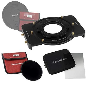 Imagem de Kit WonderPana FreeArc 66 Essentials ND1000 e GND 0.6HE Compatível com Lente Olho de Peixe Tokina 10-17mm f/3.5-4.5 at-X 107 DX AF Fisheye