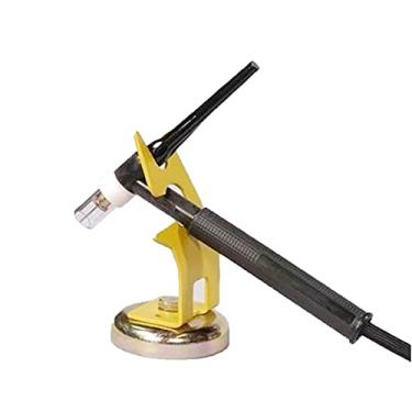 Imagem de Queimador de tocha a gás para soldagem 1 peça Suporte magnético para soldagem de máquina de soldagem com superfície de aço amarelo Kit de acessórios para tocha de soldagem
