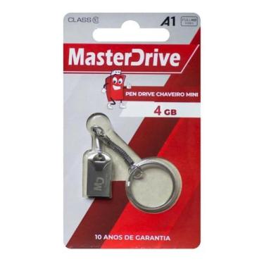 Imagem de Pen Drive Chaveiro 4Gb Master Drive Mini