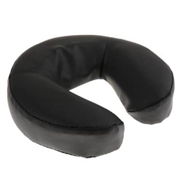 Imagem de segolike Almofada de massagem, almofada de espuma para baixo em forma de U, transforma qualquer superfície plana comum em uma mesa de massagem de primeira linha - preta