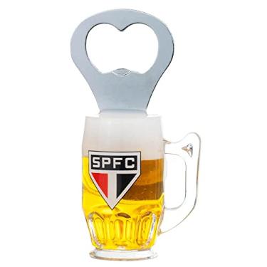 Imagem de Abridor Garrafas Caneca Ímã Geladeira 10x5cm - SPFC
