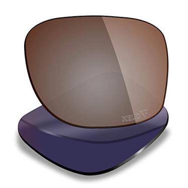 Imagem de Mryok Lentes de substituição para Oakley Holbrook Metal OO4123 55 mm - Opções, Polarizado Xeld - Bronze vívido, One Size