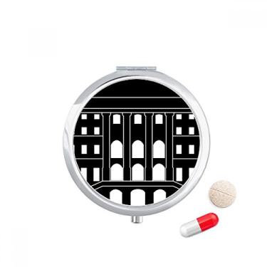 Imagem de Porta-comprimidos, porta-comprimidos de arquitetura da Alemanha Building