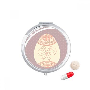 Imagem de Caixa de armazenamento de remédios para ovos colorida e fofa, Dia de Páscoa, religião