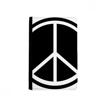 Imagem de Carteira Notecase Burse com símbolo da paz, estampa nuclear anti-guerra, porta-cartões