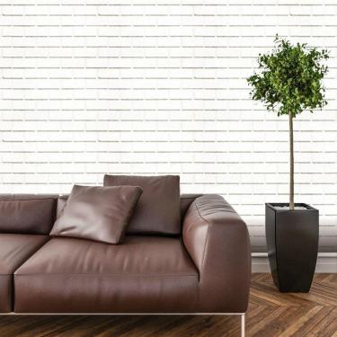 Imagem de Papel De Parede Adesivo Tijolo Lavável Sala Quarto Cozinha