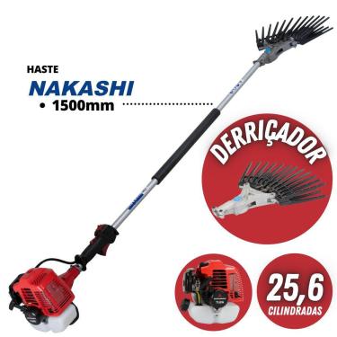 Imagem de Derriçadeira de Café Profissional Nakashi DL262MDL Motor Mitsubishi TU26 2 Tempos á Gas...