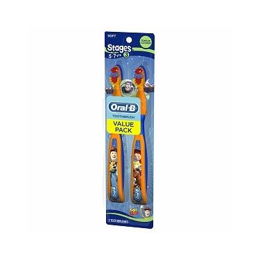 Imagem de Oral-B Disney Toy Story Soft escova de dentes, 2 count