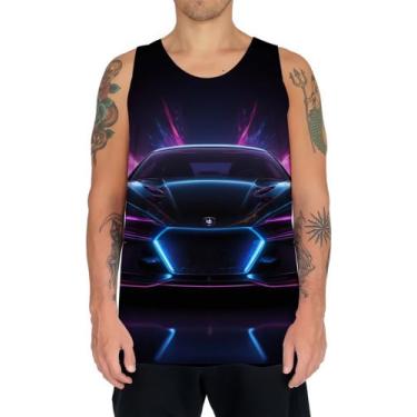 Imagem de Camiseta Regata Carro Neon Dark Silhuette Sportive 3 - Kasubeck Store