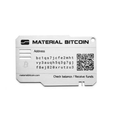 Imagem de MATERIAL BITCOIN Padrão | A única carteira Bitcoin pronta para usar | Carteira física BTC | Inhackável | Armazenamento frio criptográfico
