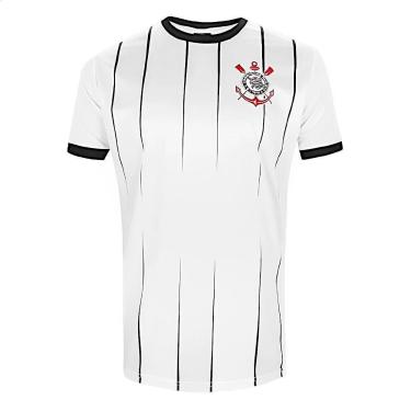 Imagem de Camiseta Esportiva Corinthians Manga Curta Licenciada Spr Sports - Kappa CO2119149-Masculino