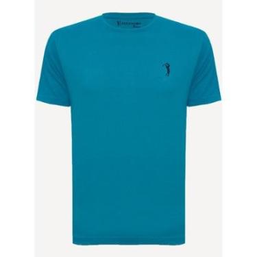 Imagem de Camiseta Azul Escuro Lisa Aleatory-Masculino