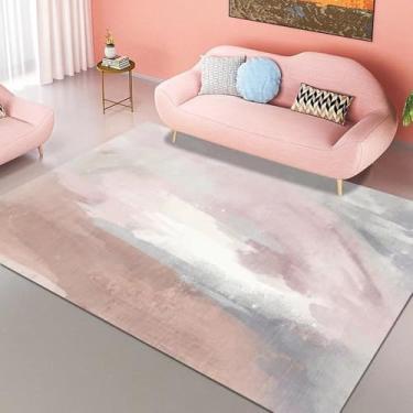 Imagem de Tapete de cor sólida, moderno, simplicidade, decoração de sala de estar, tapetes, quarto, vestiário, tapete macio, grande área, flanela, 6.200 x 250 cm, 78,7 x 98 pol.