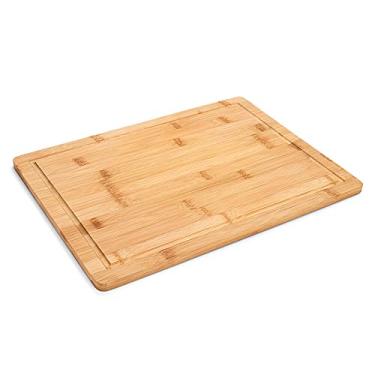 Imagem de Tábua Corte Bambu Natural 40,1cm, 40,1 x 29,8 x 1,2 cm, Haus Concept