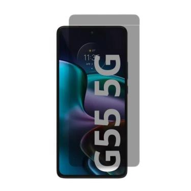 Imagem de Pelicula Gel Privativa Compatível Para Motorola Moto G55 5G - Distribu