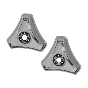 Imagem de Par Calota Aro 16/17,5 Hélice 3 Pontas - Fabbof