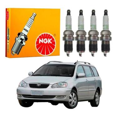 Imagem de Jogo Velas Ngk Corolla Fielder 1.8 16v Flex 2006 A 2007
