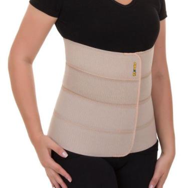 Imagem de Cinta Abdominal Elástica 4 Gomos Bege 150cm - Artipé