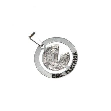 Imagem de Pingente Minha Profissão Engenharia Elétrica Aço Inox - Milena Folhead