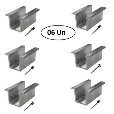 Imagem de Fixador Grampo Intermediário Middle Clamp Tipo U Placa - Perfil Master