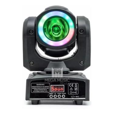 Imagem de Mini Moving Farol Beam 60w 2in1 Effect Color Beam Led 6 - Showtec