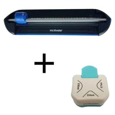 Imagem de Guilhotina Refiladora 4x1 A4 E Mini Canteadeira Raio 5 E10mm - OkaySho