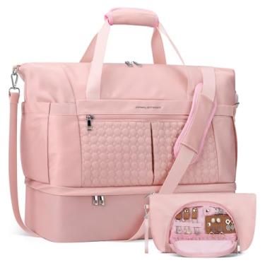 Imagem de Maelstrom Bolsa de ginástica com compartimento para sapatos, rosa, 38L, rosa, 38L, Bolsa de ginástica com compartimento para sapatos