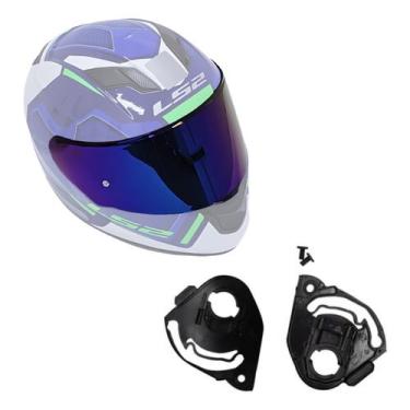 Imagem de Viseira Capacete Ls2 FF320 FF353 Camaleão Poli Mais Reparo - POLIVISOR