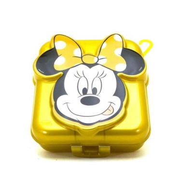 Imagem de Sanduicheira Infantil Minnie 3D Lancheira Escolar Plasútil, Minnie Dou