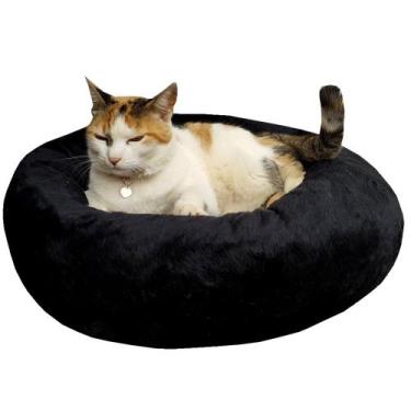 Imagem de Caminha Pet Redonda De Pelúcia Para Cachorros E Gatos TAM: M - Lalu en