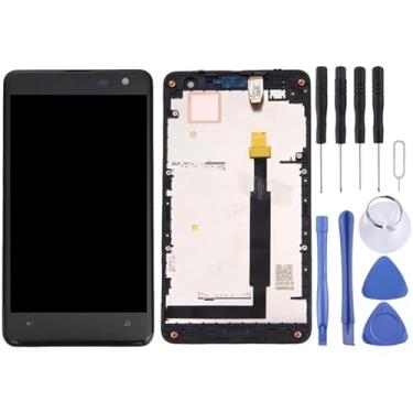 Imagem de Substituição da tela móvel LCD Display + Painel de toque com quadro para Nokia Lumia 625 (preto) Ecrã LCD