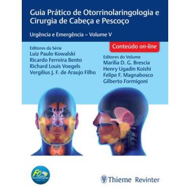 Imagem de Livro - Guia Prático de Otorrinolaringologia e Cirurgia de Cabeça e Pe