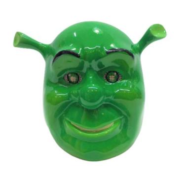 Imagem de Máscara Shrek,Fibra,Trenzinho da Alegria,Fantasias,LojaOficial,Qualida